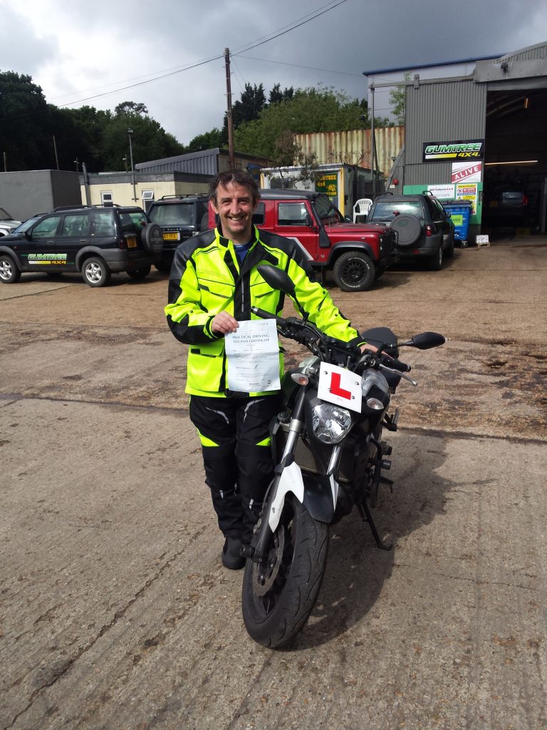 Balcombe Biker ready to ride!