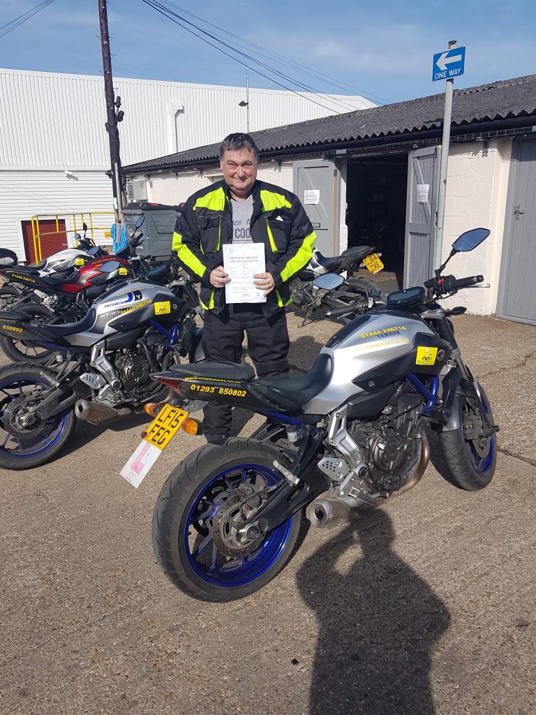 Passed ‘Firth’ time – oops First time!