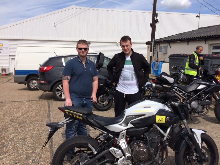 Away ya go boys – Ducati awaits Matt!
