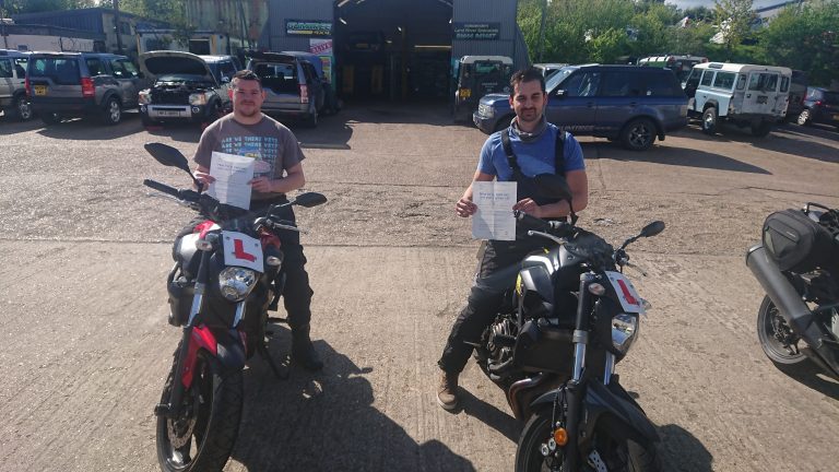 Three days to success for Hamish and Graham