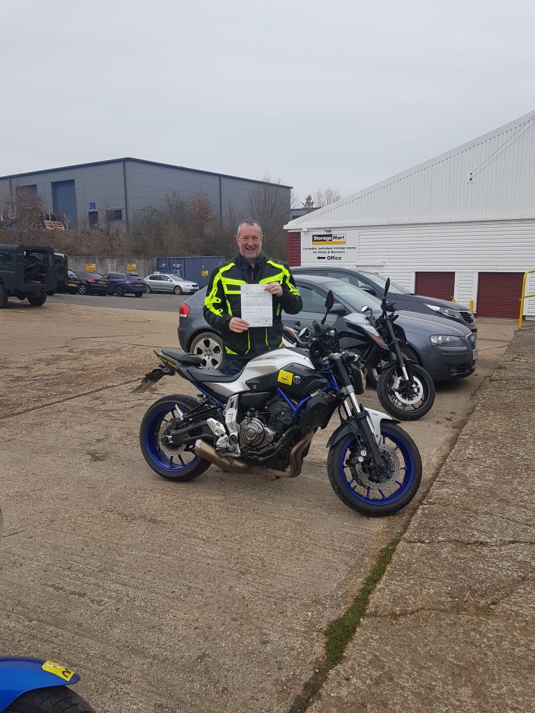 Perfect pass for Shoreham rider!