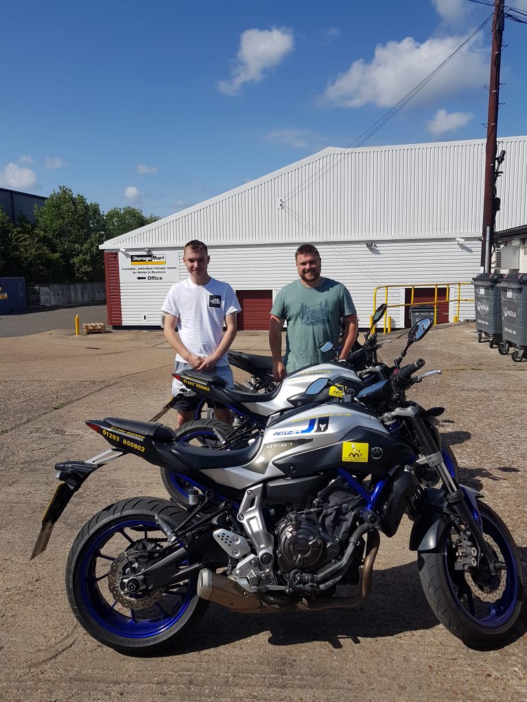 Jack and tom enjoying their sunny day of success