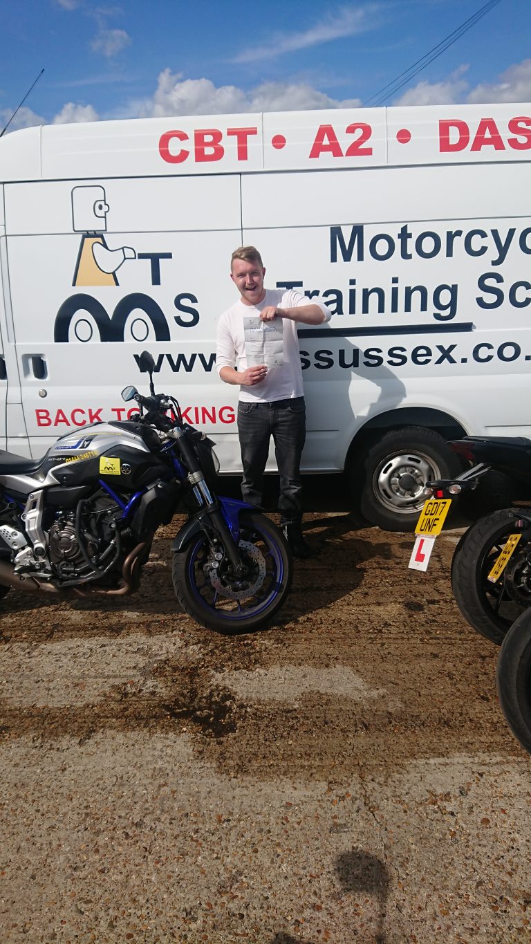 Well done Ethan for passing DAS