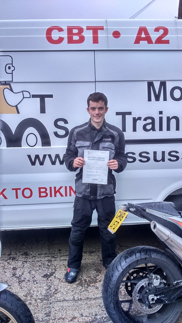 Well done Jamie from Sevenoaks to success!