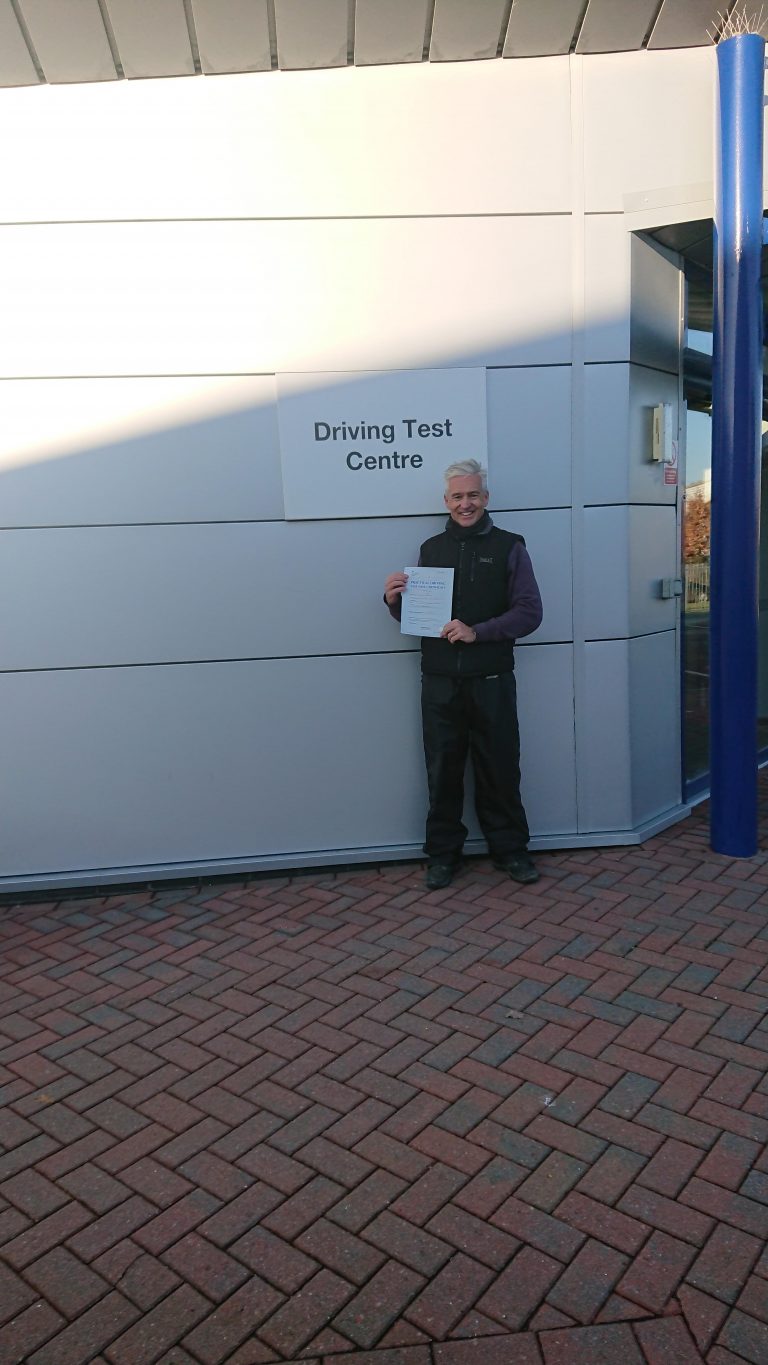 Good news for Trevor Webb of Lingfield
