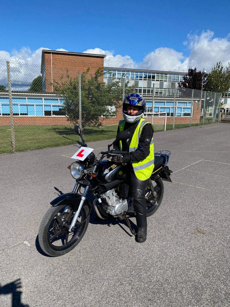 MTS welcome another lady biker to Sussex!