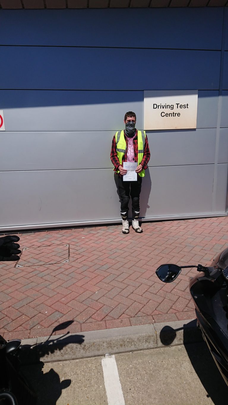 An almost perfect pass for Calum of Tunbridge Wells!