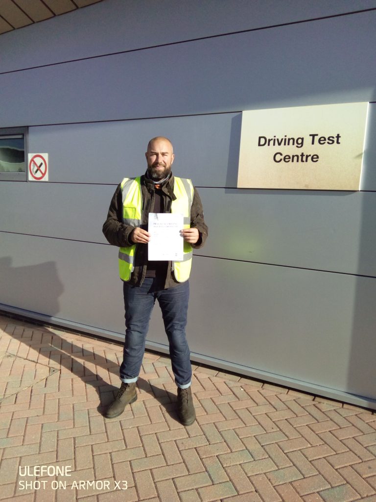 A wonderful end to the week for Crawley rider Rob