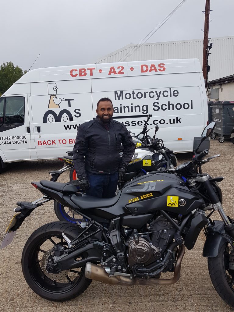 A fab DAS pass for Crawley rider Safeur