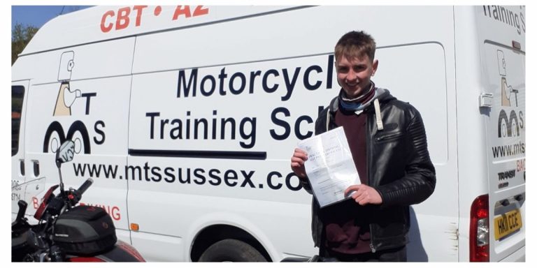 A very happy Henry Horwood from Dorking!
