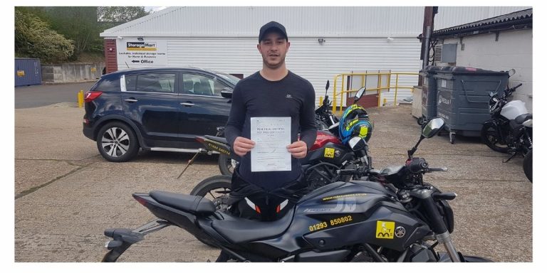 Return to riding and pass DAS in 3 days – fantastic for Luke Poynter