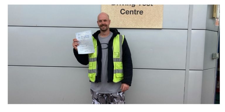 A super end to the day for Michael Hunt