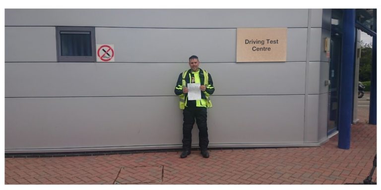 Chris from Crawley passes DAS