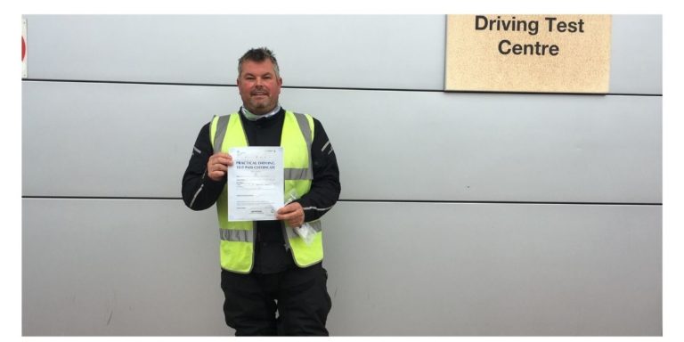 Andy from Uckfield passes DAS