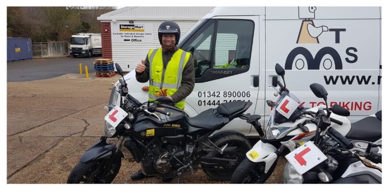 Rob ready to ride free now!