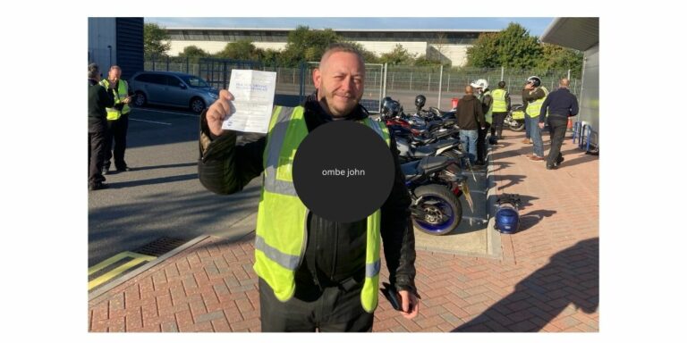 All the way from Orpington for John