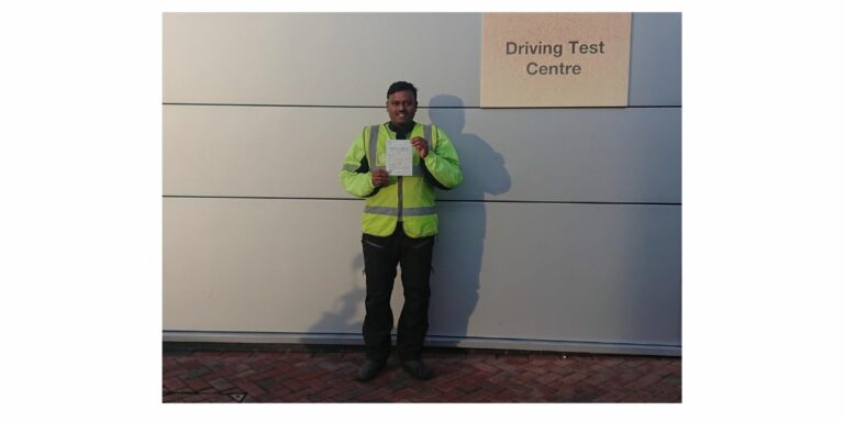 DAS pass for Croydon commuter – well done Abish!