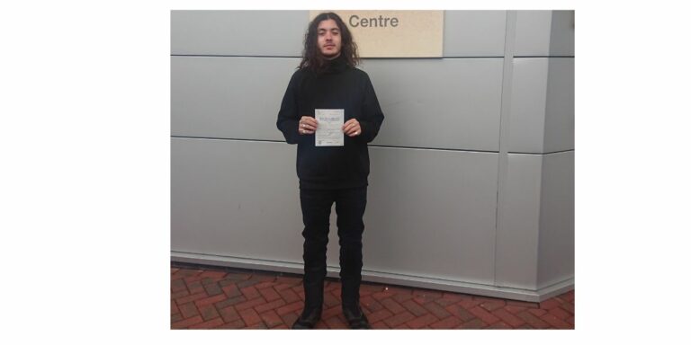 Super pass for Ollie Scutt