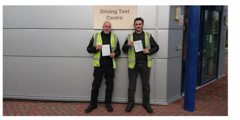 Double pass for Harrison and Sean!