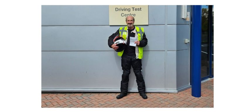 John Digby (aka just Digby!) passed DAS first time.