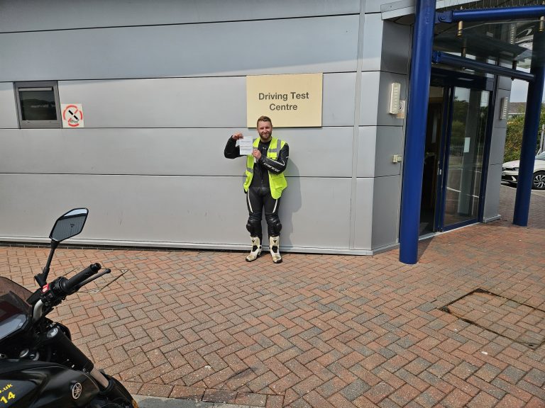Joe Lockwood from Lingfield gets an unrestricted licence!