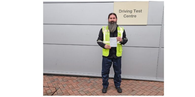 Andrzej of Crawley leaves with a pass!