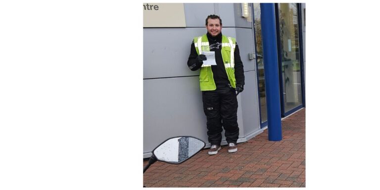 Terrific pass for Toby!