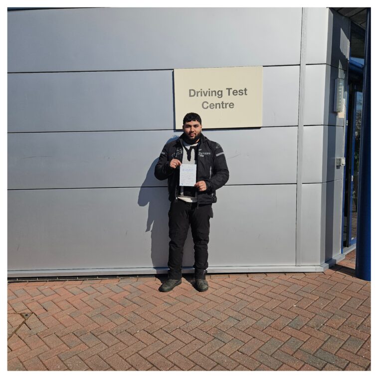 Jordan from Leatherhead passes DAS