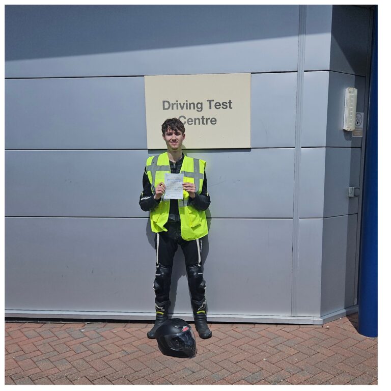 Rowan passes A2 first time!