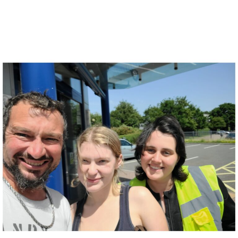 First time pass for Andreea & Eve