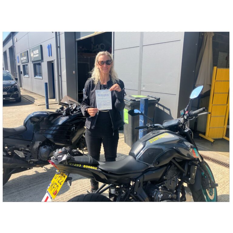 Kim from Eastbourne passed DAS