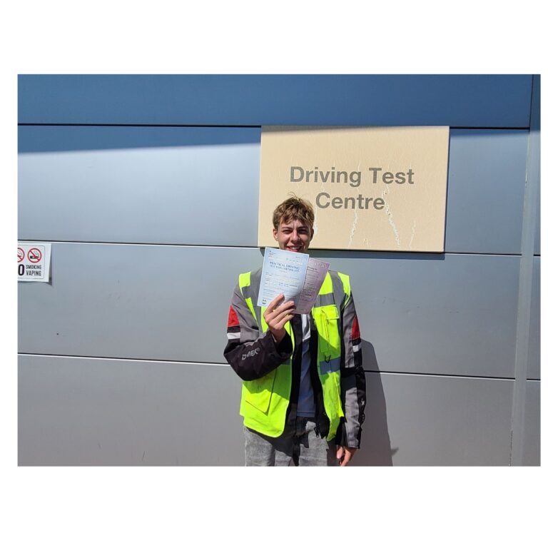 From taster to first time pass for Aiden!