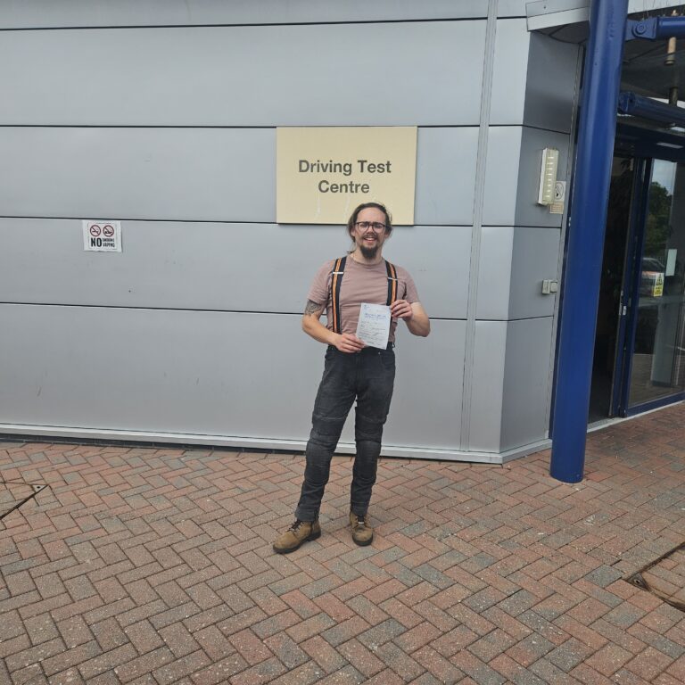 Easy pass for Alex of East Grinstead