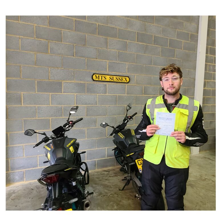 Harrison passes first attempt!